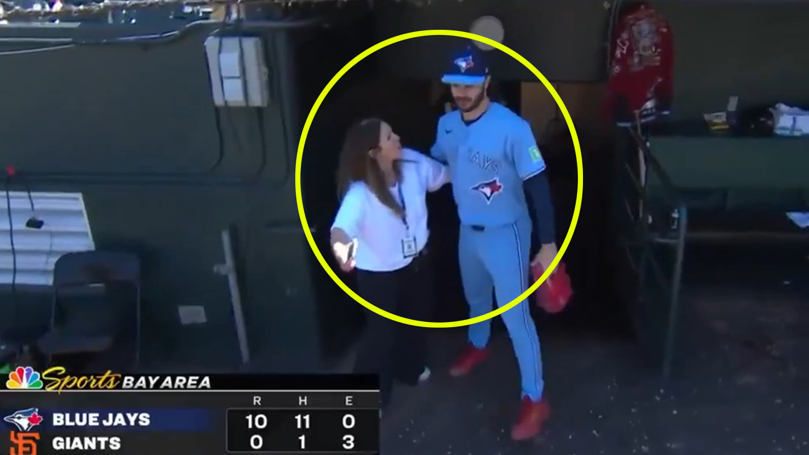 Dylan Cease in the dugout