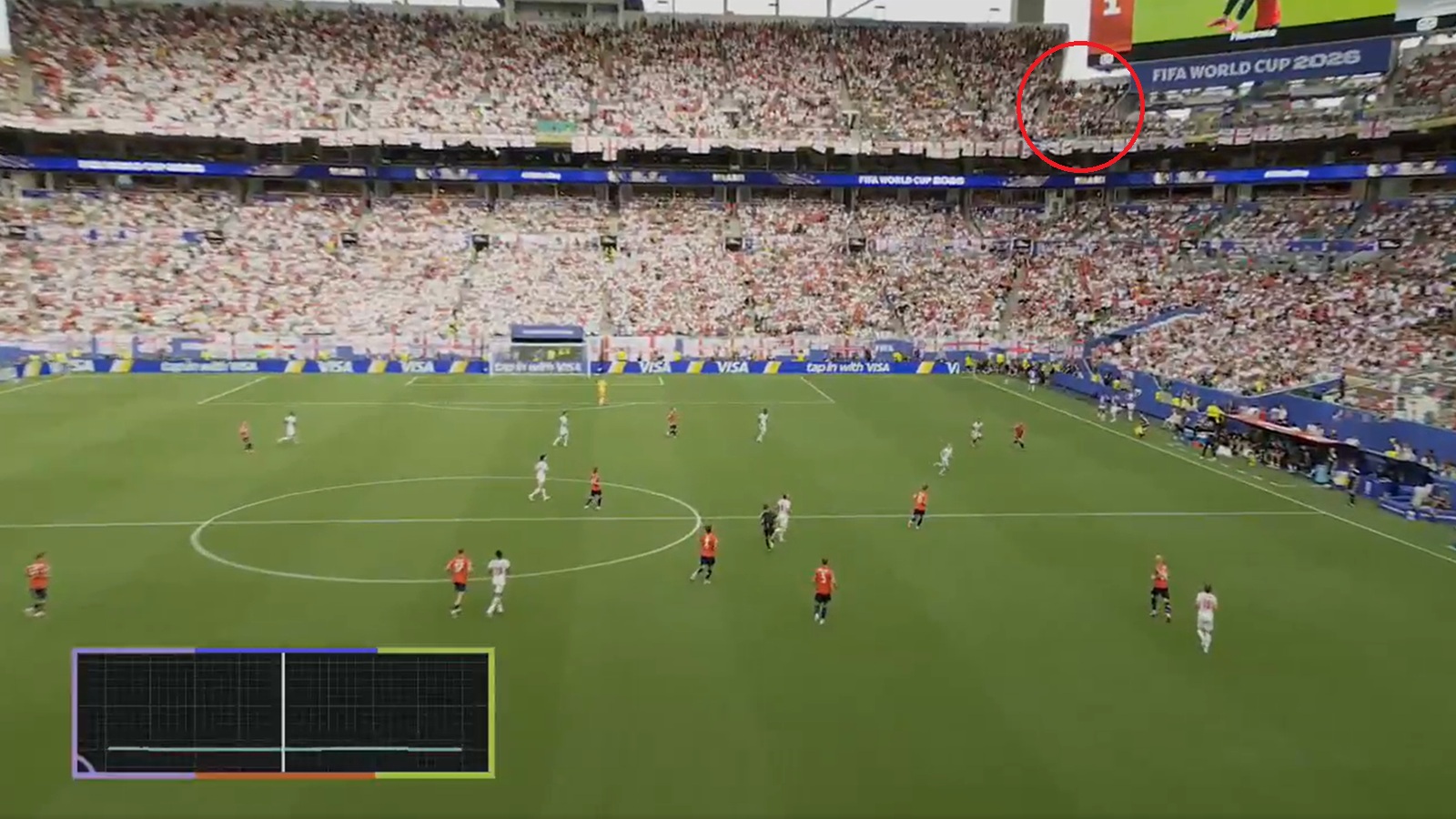 England ball off wire