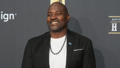 Marcellus Wiley on a red carpet