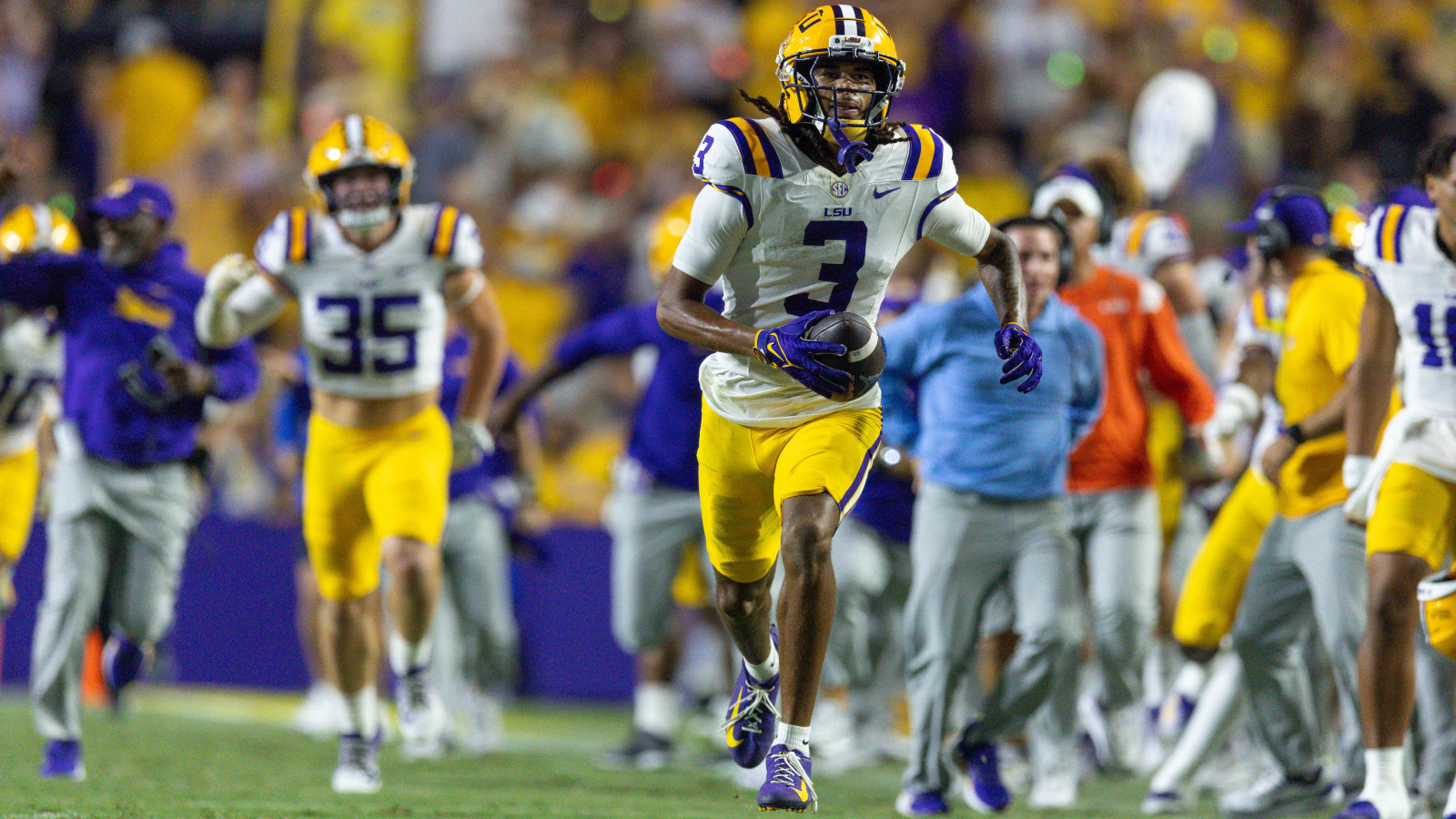 LSU cornerback DJ Pickett