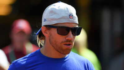New York Giants assistant coach Chad Hall