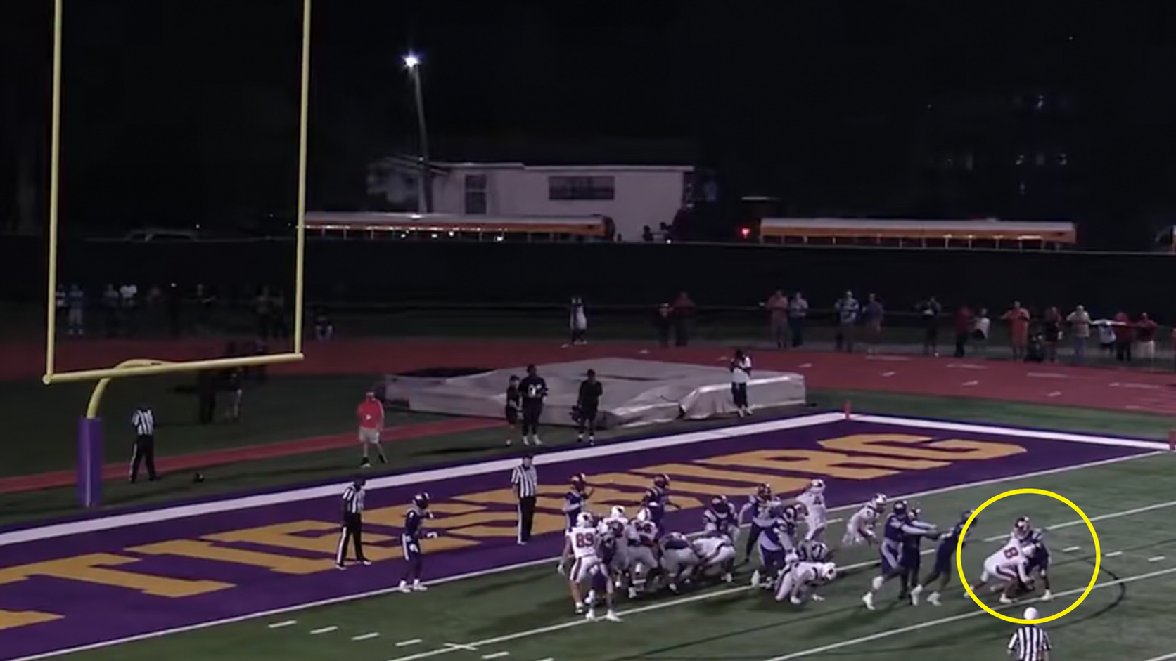 High School football game ends with PAT you have to see to believe