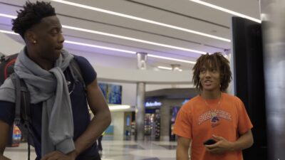 Fan asks AJ Dybantsa if he'll ask for a trade from the Wizards