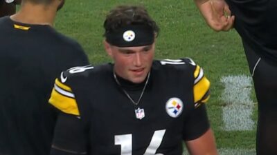 Drew Allar in his Steelers uniform