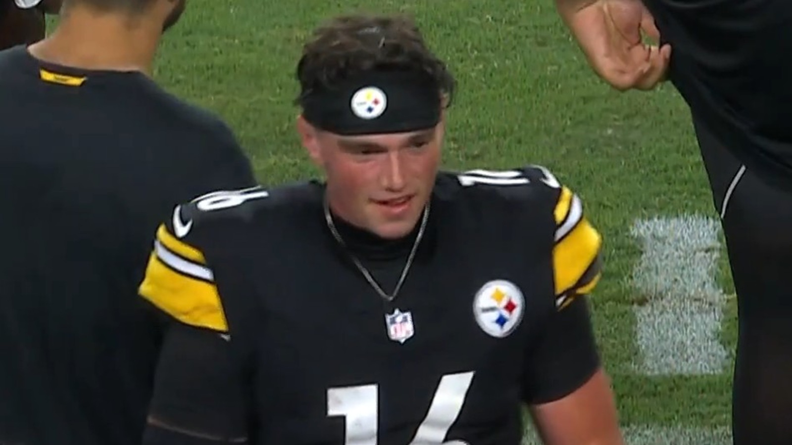 Drew Allar in his Steelers uniform