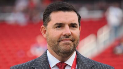 Jed York before a 49ers game