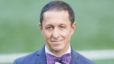 Ken Rosenthal looking on