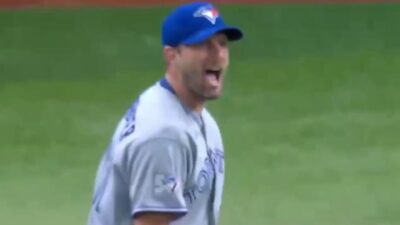 Max Scherzer yelling
