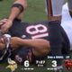 Caleb Williams down in pain