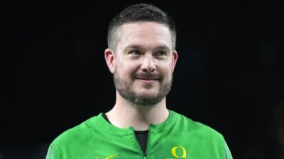 Dan Lanning grinning