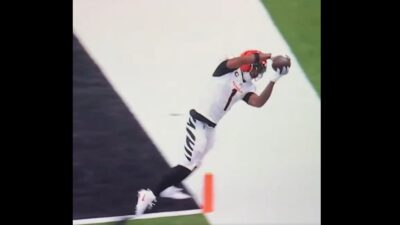 Ja'Marr Chase catching a TD