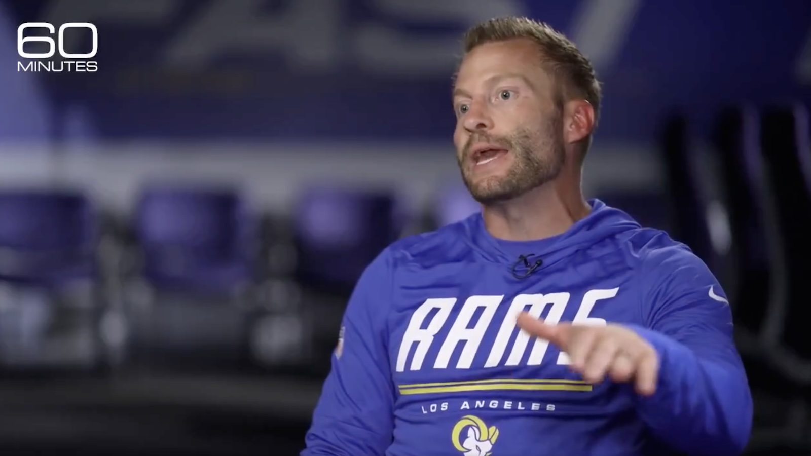 Fans concerned by Sean McVay's comments on '60 Minutes'