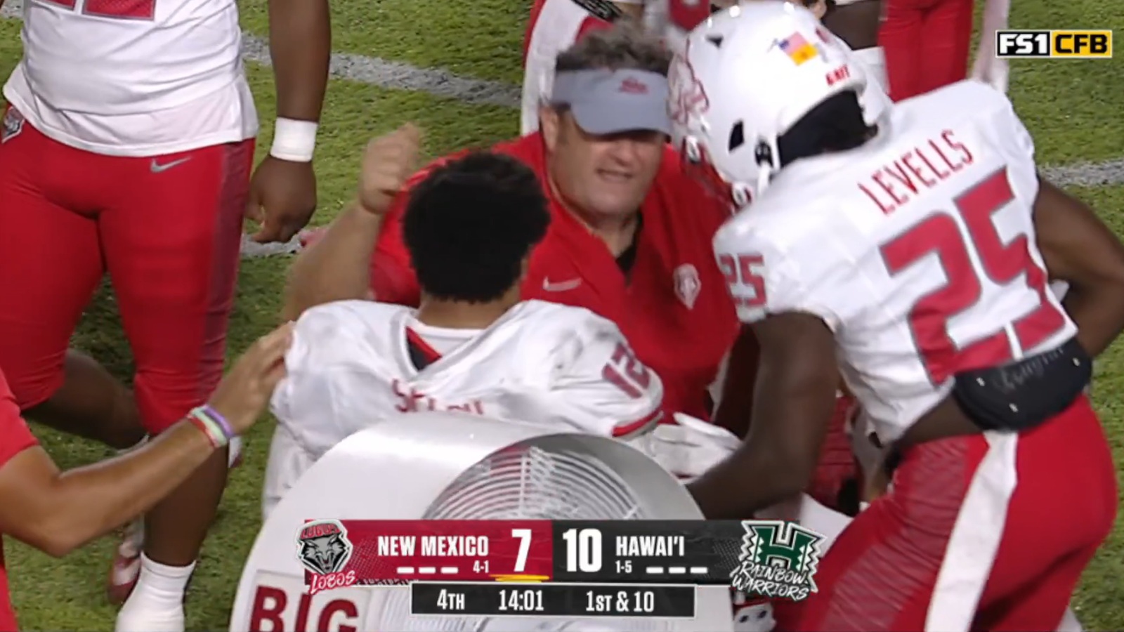 Jason Eck yelling