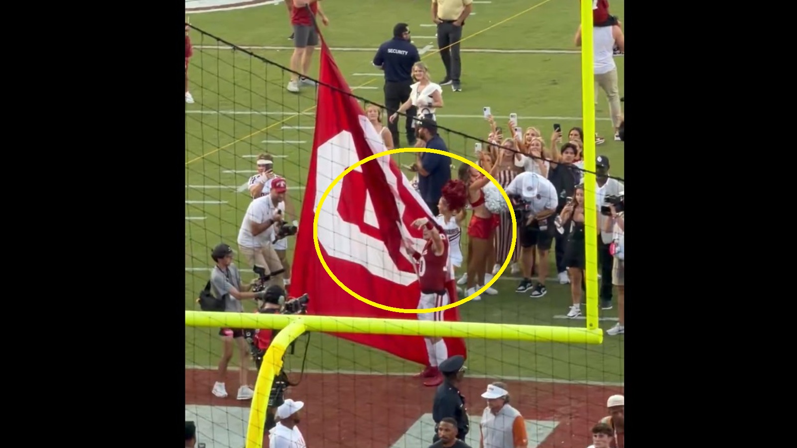 Video shows John Mateer trolling Texas after Oklahoma's win