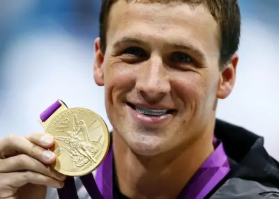 Ryan Lochte diamond grill