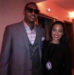 Carmelo Anthony wife LaLa