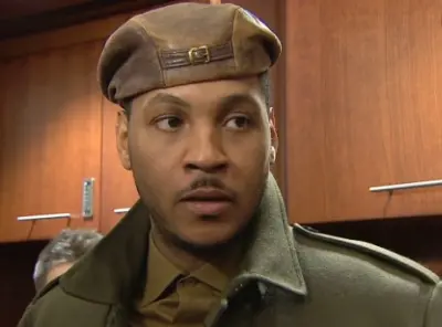 Carmelo Anthony military