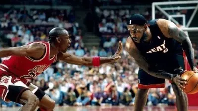LeBron James Michael Jordan