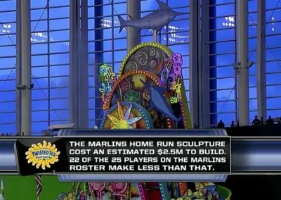 Marlins home run sculpture
