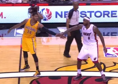 Paul George LeBron James five