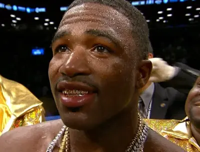 Adrien Broner gold grill