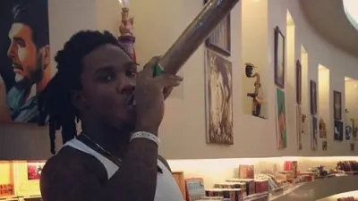 Chris Johnson cigar