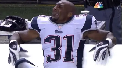 Aqib Talib chillin