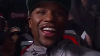 Floyd Mayweather smile