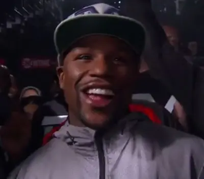Floyd Mayweather smile