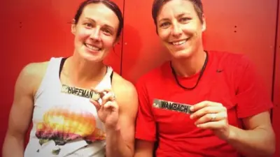Abby Wambach Sarah Huffman
