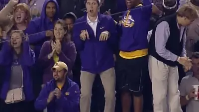 LSU fan T. Rex
