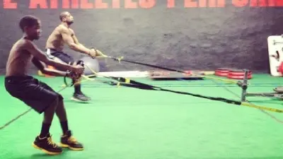 Zaire Wade training Dwyane