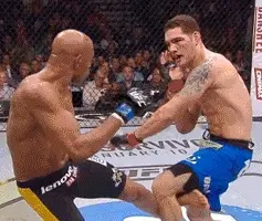 Anderson Silva leg break