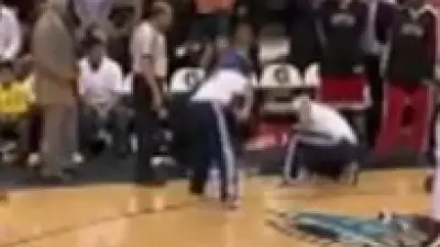 Del Harris drink spill