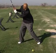 Kenny Smith Charles Barkley golf swing