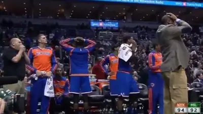 Knicks reaction