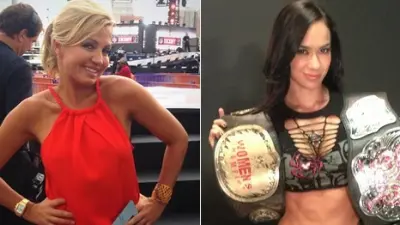 Michelle Beadle AJ Lee