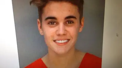Justin Bieber mugshot