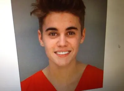 Justin Bieber mugshot