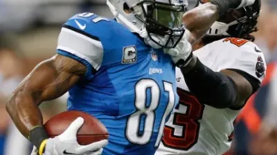 Calvin Johnson finger