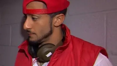 Colin Kaepernick backwards hat