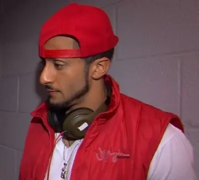 Colin Kaepernick backwards hat