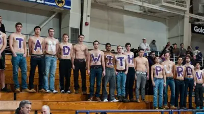 Northwestern students Purdue