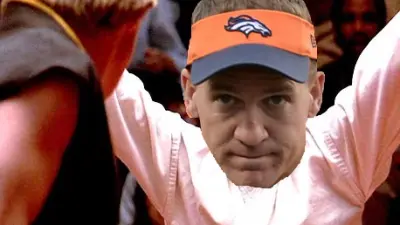 Peyton Manning Karate Kid