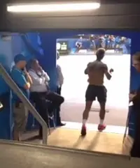 Rafael Nadal locker room