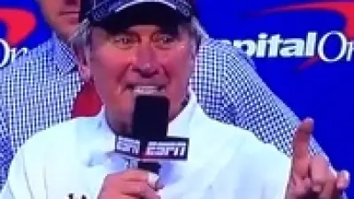 Steve Spurrier mic