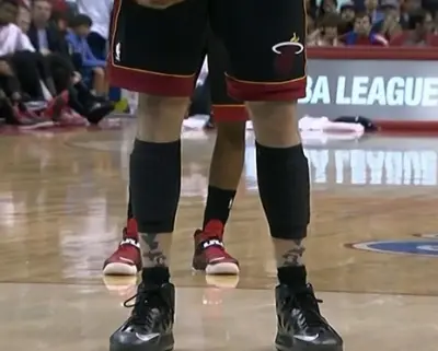 Chris Andersen knees