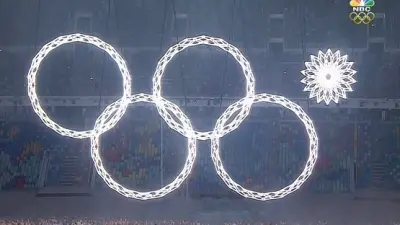 Olympics Ceremony snowflake