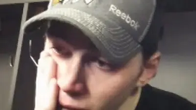 Patrick Kane crying