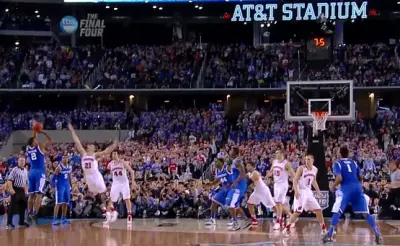 Aaron Harrison 3-pointer